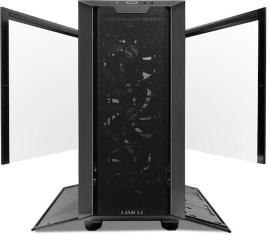 Lian Li Lancool III Gaming Midi-Turm Computergehäuse mit Seitenfenster Schwarz