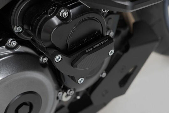 SW-Motech Motorcycle Engine Cover Protector Black