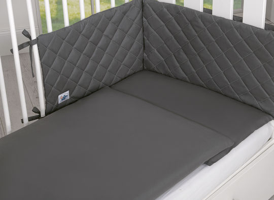 My Sweet Baby Crib Bumpers Classic Inside Anthracite