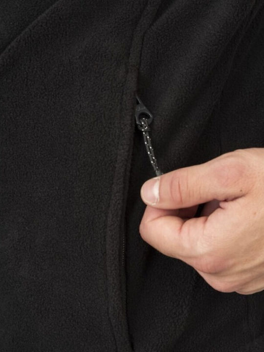 Herren Fleecejacke Black