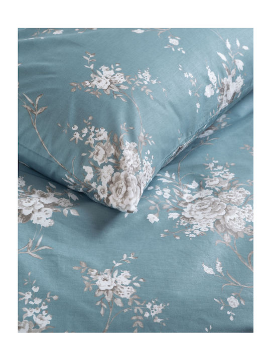 Rythmos Sheet Sets Queen 230x270cm. Diva Blue 4pcs