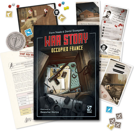 Настолна игра War Story: Occupied France за 1-6 играчи 14+ години (EN) Osprey Publishing