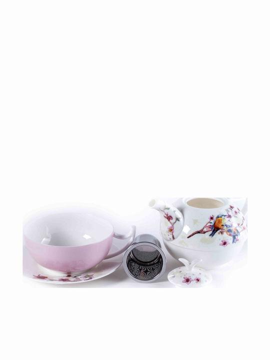 Madras Teapot Porcelain White 600ml