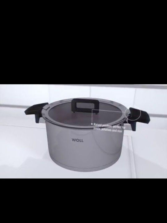 Woll Concept Pots Set of Stainless Steel with Coating 3pcs