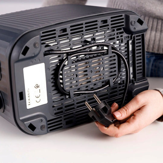 Taurus Φρυγανιέρα 2 Θέσεων 1150W Μαύρη