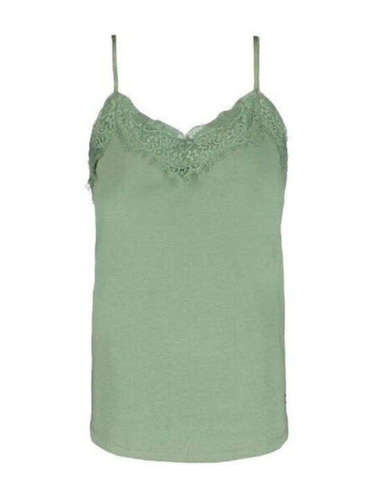 Καλοκαιρινή Γυναικεία Μπλούζα με Τιράντα Smoke Green