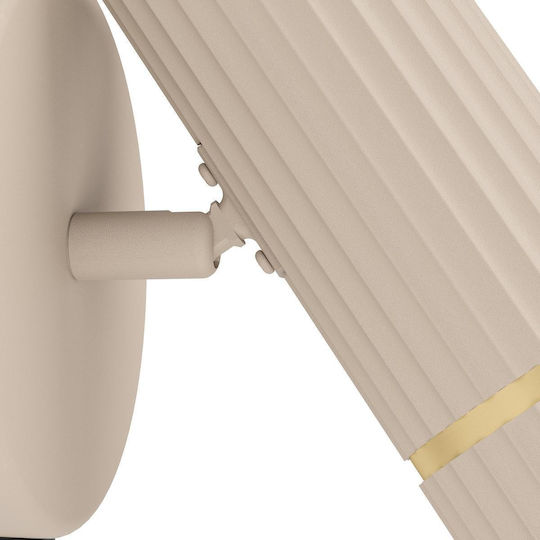 Eglo Caminia Modern Wall Lamp with GU10 Socket White 11x15.5cm