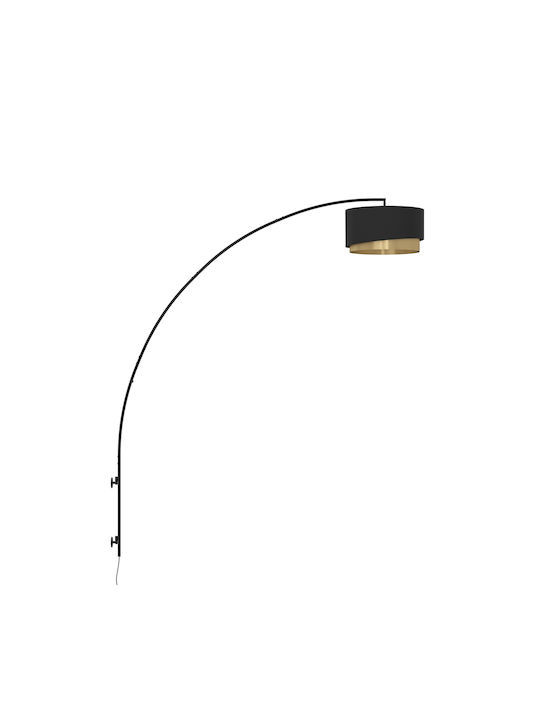 Eglo Modern Wall Lamp with E27 Socket Black 45x183x189cm