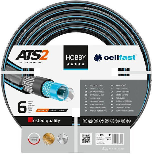 Cellfast Λάστιχο Bewässerung Hobby 1" 50m