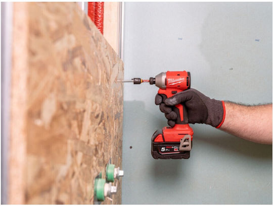 Milwaukee M18 BLCPP2A-402C Set Impact Drill Driver & Impact Screwdriver 18V with 2 Batteries 4Ah and Case