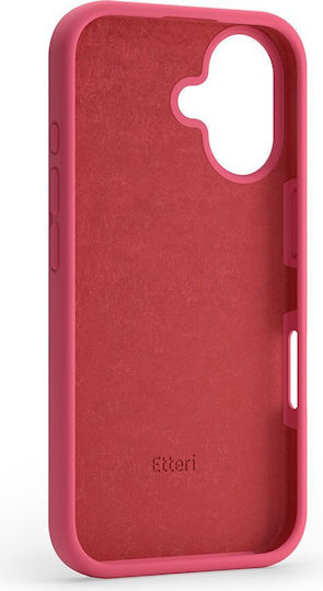 Etteri Back Cover Σιλικόνης Κόκκινο (iPhone 16 Plus)