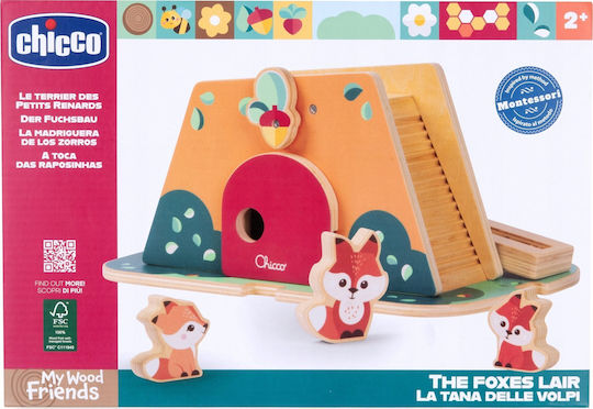 Wooden Fox Hideout Wooden Figures My Wood Friends Chicco