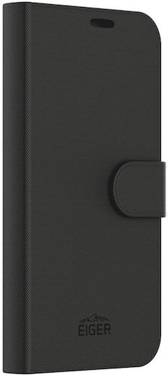 Eiger Back Cover Πλαστικό / Δερμάτινο Μαύρο (iPhone 16)