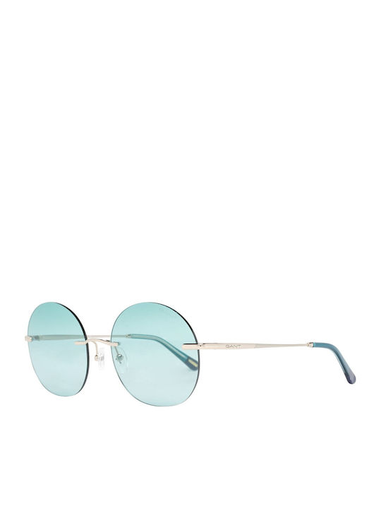 Gant Women's Sunglasses with Green Metal Frame and Green Gradient Lens GA8074 32P