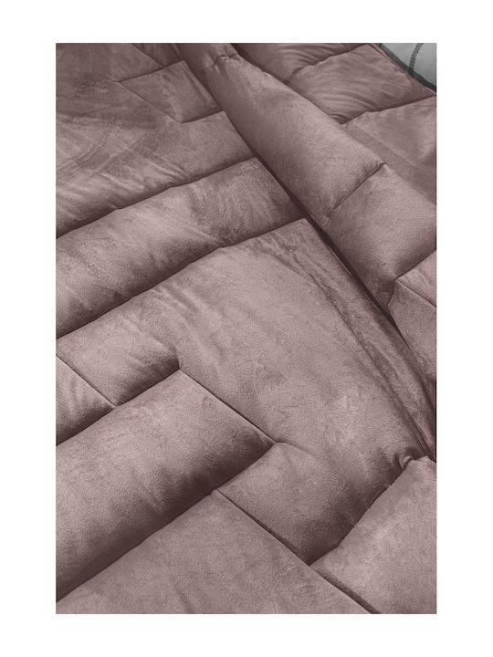 Guy Laroche Bettdecke Großes Doppelbett 220x240cm Scarlett Amethyst 530 GSMGsm