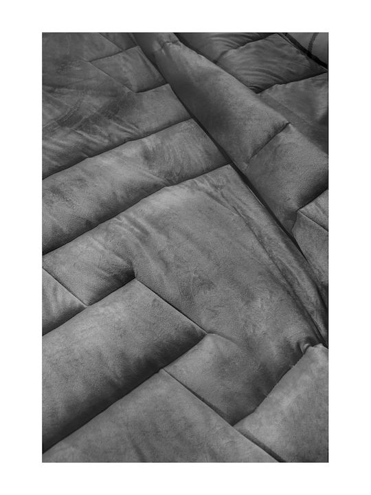 Guy Laroche Bettdecke Großes Doppelbett 220x240cm Scarlett Carbon 530 GSMGsm