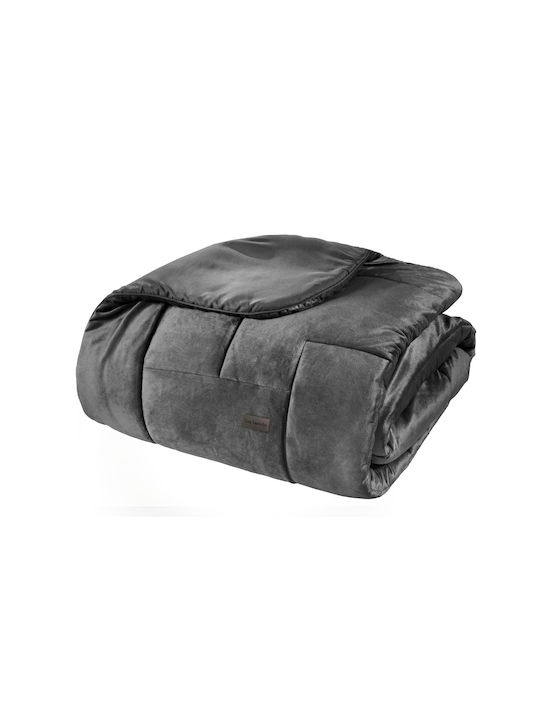 Guy Laroche Bettdecke Großes Doppelbett 220x240cm Scarlett Carbon 530 GSMGsm
