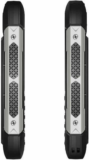 Evolveo StrongPhone H1 Dual SIM Ανθεκτικό Κινητό με Κουμπιά Black-Silver