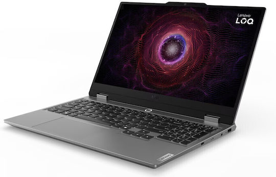 Lenovo LOQ 15ARP9 15.6" IPS FHD 144Hz (Ryzen 5-7235HS/12GB/512GB SSD/GeForce RTX 4050/W11 Home) Luna Grey (US Keyboard)