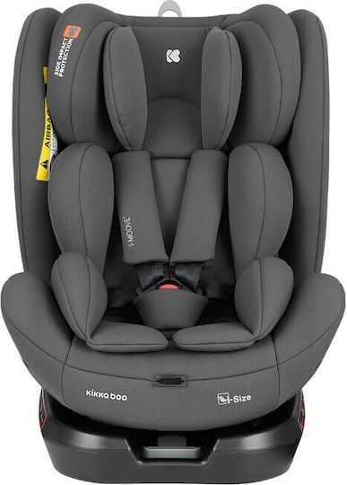 Kikka Boo I-Moove Καθισματάκι Αυτοκινήτου i-Size με Isofix Dark Grey