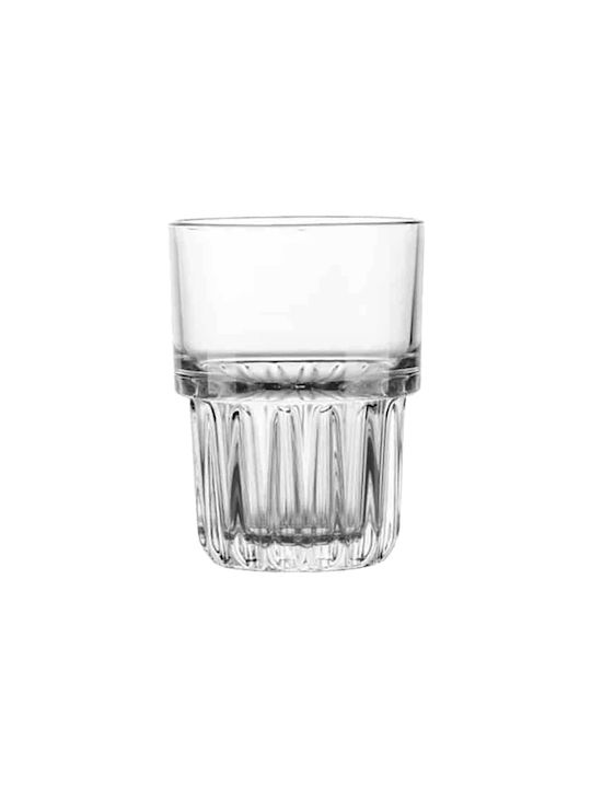 Yuk Set of Glasses Water / Cocktail/Drinking made of Glass 6pcs