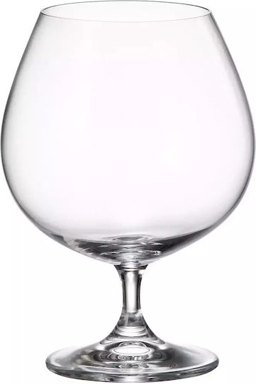 Crystal Bohemia Σετ Ποτήρια Κοκτέιλ/Ποτού από Κρύσταλλο Κολωνάτα 6τμχ