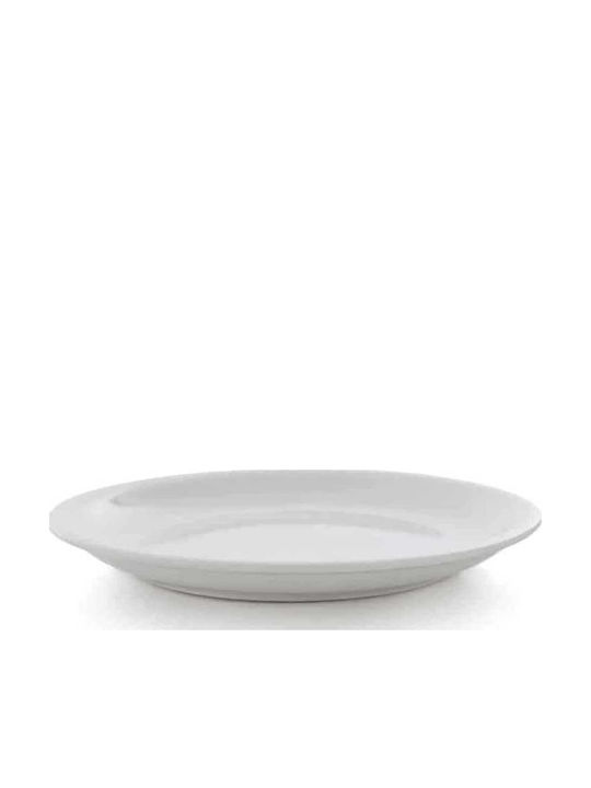 GTSA Plate Shallow made of Porcelain White with Diameter 26.5cm 6pcs