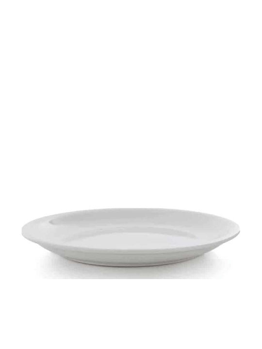 GTSA Plate Shallow made of Porcelain White 24cm 6pcs