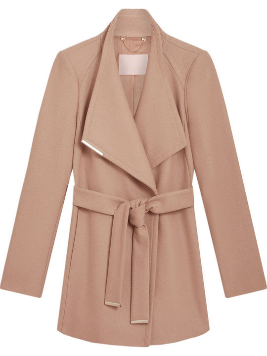 Wool Women's Camel Coat