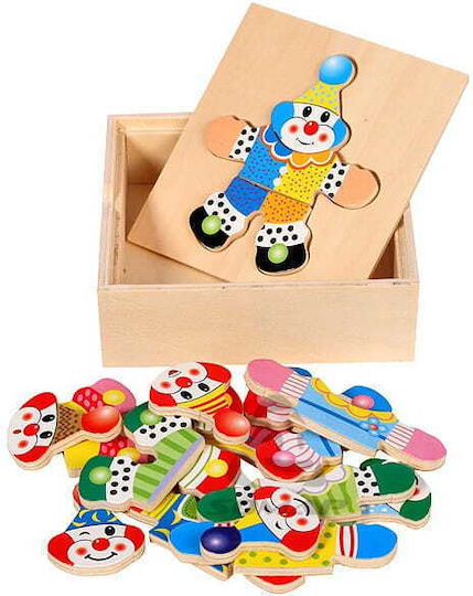 Wooden Kids Peg Puzzle Anelixi