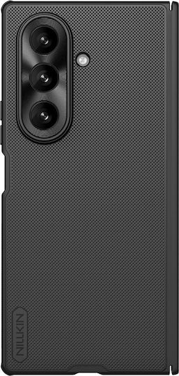Nillkin Super Frosted Fold Задна корица Пластмаса / Силикон Черен (Galaxy Z Fold7)