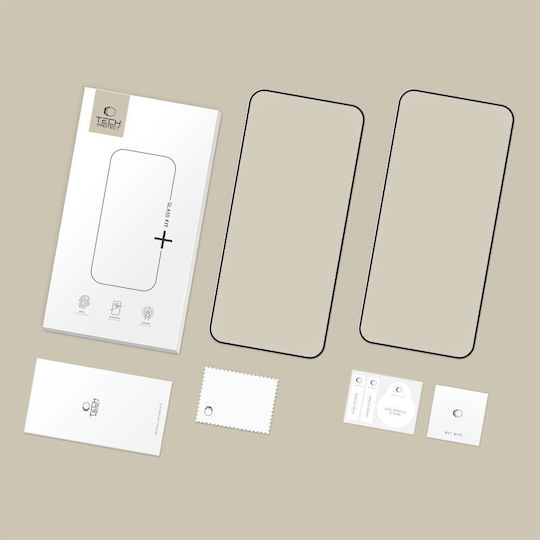 Tech-Protect 2.5D Full Face Tempered Glass 2τμχ (Redmi 15)