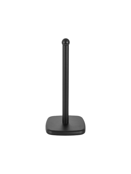 Ankor Metallic Paper Towel Holder Black 15x15x35cm 850020