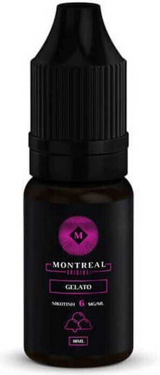 Montreal Έτοιμο Υγρό Αναπλήρωσης Gelato 12mg 10ml