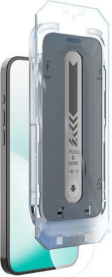 Nillkin Guardian 2.5D 0.25mm Privatsphäre Gehärtetes Glas Schwarz (iPhone 17 / 17 Pro / 16 Pro)