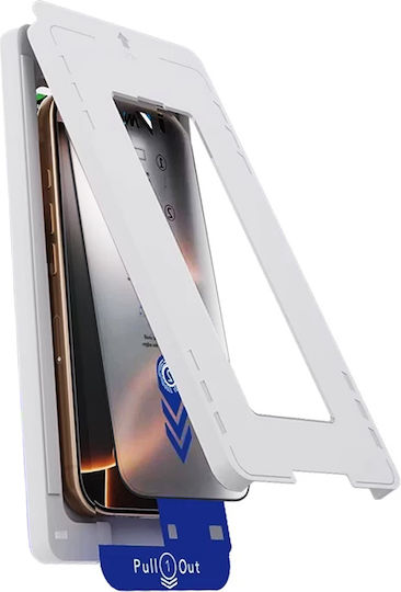 ANANK 2.5D Displayschutzfolie Schwarz (iPhone 17 / 17 Pro / 16 Pro)