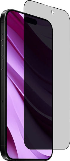 ANANK 2.5D Privatsphäre Displayschutzfolie Schwarz (iPhone 17 / 17 Pro / 16 Pro)