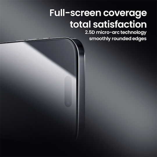 Nillkin Cp+ Pro 0.1mm Vollkleber Vollflächig gehärtetes Glas Schwarz (iPhone 17 Pro Max / iPhone 17 Pro / iPhone 16 Pro Max)