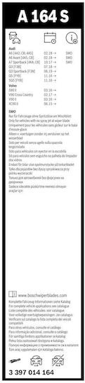 Bosch Aerotwin Set Ștergătoare Auto Față 625mm/500mm