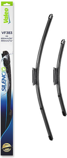 Valeo Silencio X.trm x2 Front Set Car Wiper Blades 650mm Passenger Wiper Length 340mm