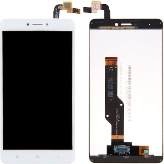 Xiaomi Screen with Touch Mechanism for Redmi Note 4x (White)