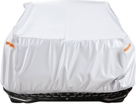 Vevor Waterproof Car Cover Medium Size European Car Models Sedan Custom Fit All Weather Sun Rain Wind Dust Snow Protection Full Exterior Cover Door Zipper K