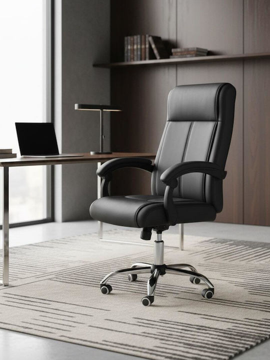 Polihome Blackthorn Executive Office Chair with Recline and Adjustable Arms Mauro