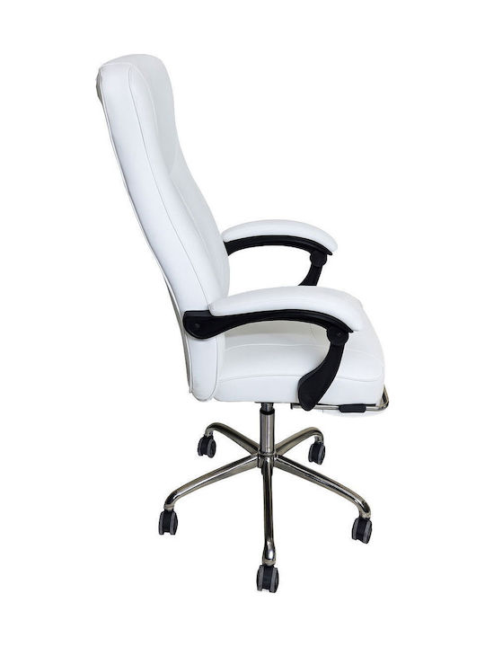 Polihome Castelia Executive Office Chair with Arms White