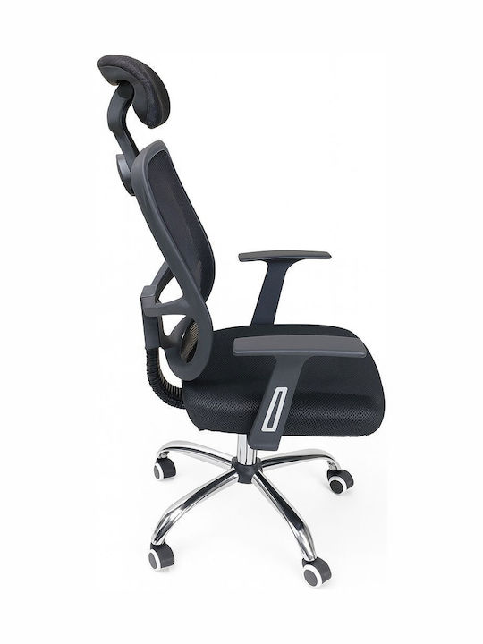 Polihome Crawford Office Chair with Recline Black