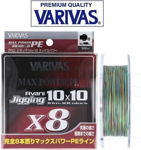 Νημα Varivas Avani Jigging 10×10 Max Power Pe X8 Pe 1.2