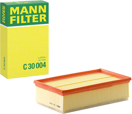 Mann Filter Filtru de Aer Auto pentru Audi A3 / Q2 / Q3 / Magazin online Ford Turneo Connect Seat Altea / Arona / Ibiza / Leon / Tarraco Skoda Kamiq / Karoq / Kodiaq / Octavia Volkswagen Caddy / Magazin online de golf / Passat / Polo