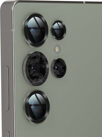 Forcell Camera Protection Tempered Glass Green for the Samsung Galaxy S25 Ultra