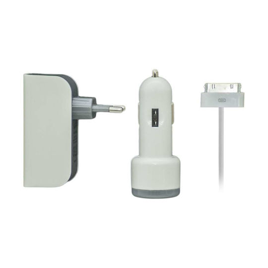 Forever Car and Wall Set Whites (3441)