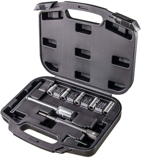Diesel Injector Seat Cleaning Set 5 Elements 15 X 19 17 X 17 17 X 19 17 X 21 Topmaster 339710